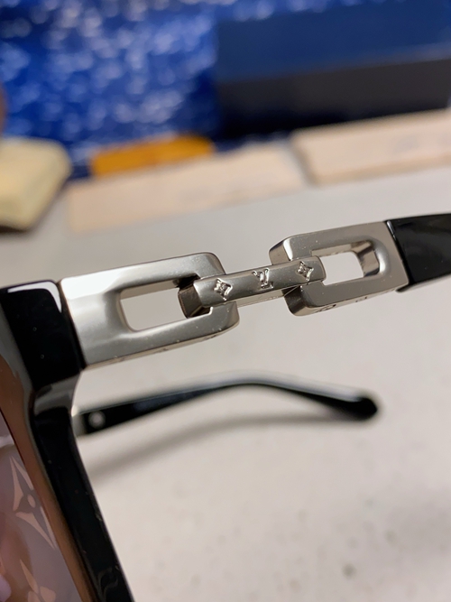 ルイヴィトンサングラス角部分ディテール